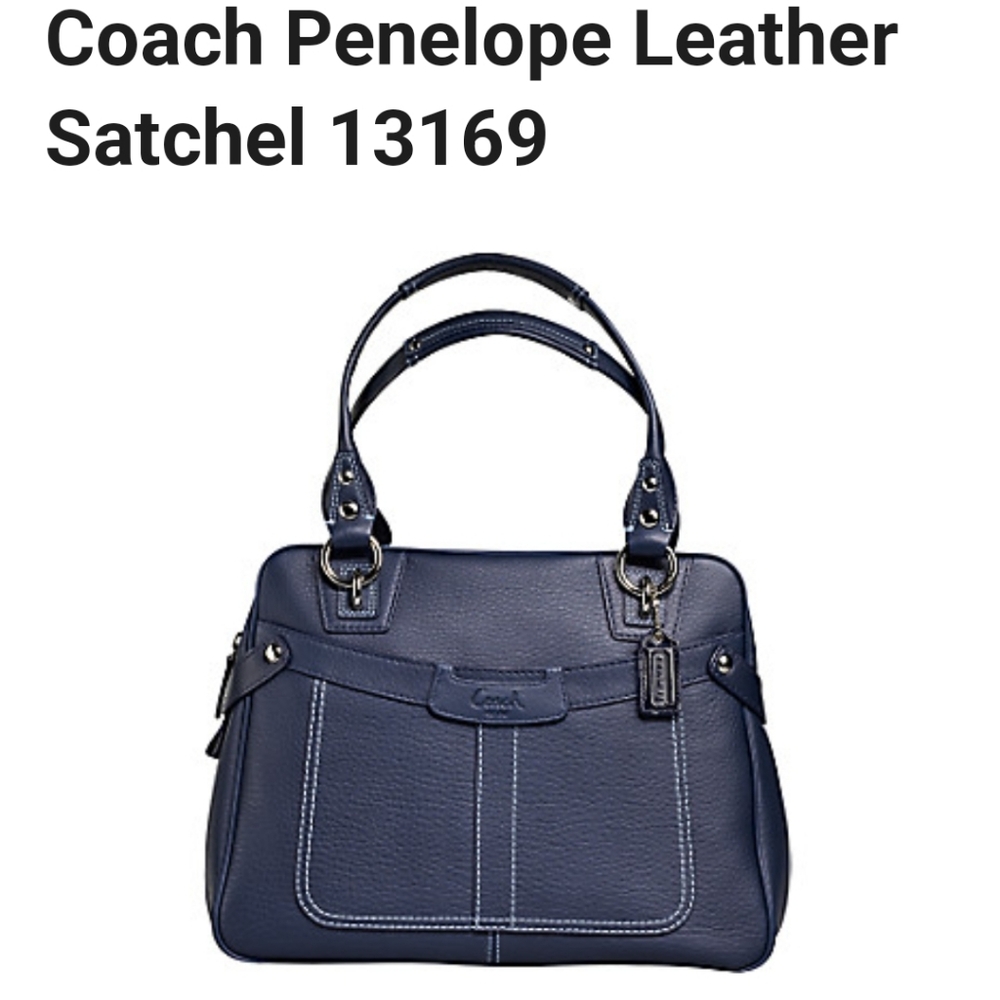 Coach Penelope Leather Satchel 13169